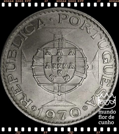 Km 22 Timor 10 Escudos 1970 XFC Escassa ©