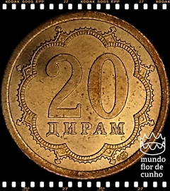 Km 4.2 Tajiquistão 20 Drams 2006(sp) XFC ©