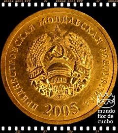 Km 52 Transnístria 25 Kopecks 2002 XFC # Não Magnética © - comprar online