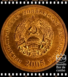 Km 52a Transnístria 25 Kopeek 2005 XFC © - comprar online