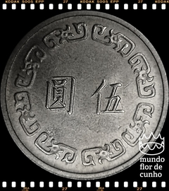 Km 548 Taiwan 5 Yuan 60(1971) FC # Chiang Kai-Chek ©
