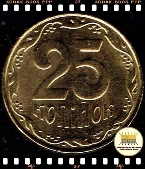Km 2.1b Ucrania 25 Kopiyok (Nós Temos Mais de Uma Data # Favor Escolher uma Data Abaixo e o Estado de Conservação) ®