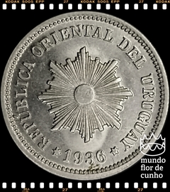 Km 20 Uruguai 2 Centesimos 1936a FC © - comprar online