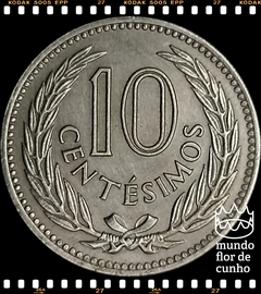 Km 35 Uruguai 10 Centesimos 1953(l) FC ©