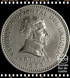 Km 35 Uruguai 10 Centesimos 1953(l) FC © - comprar online