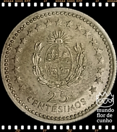 Km 40 Uruguai 25 Centesimos 1960(l) © - comprar online
