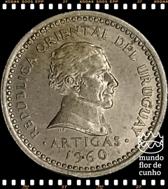 Km 40 Uruguai 25 Centesimos 1960(l) ©