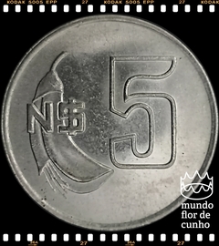 Km 75 Uruguai 5 Nuevos Pesos 1980so XFC © na internet