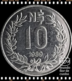 Km 93 Uruguai 10 Nuevos Pesos 1989 © - comprar online