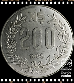 Km 97 Uruguai 200 Nuevos Pesos 1989 © na internet