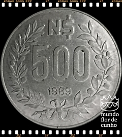 Km 98 Uruguai 500 Nuevos Pesos 1989 © na internet