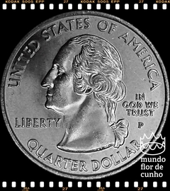 Km 318 Estados Unidos da América Quarter Dolar # Série dos 50 Estados Norte Americanos: New York (Nós Temos Mais de Uma Data # Favor Escolher uma Data Abaixo e o Estado de Conservação) 2001 © - Mundo Flor de Cunho | Numismática