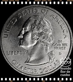 Km 322 Estados Unidos da América Quarter 2001 D XFC # Série dos 50 Estados Norte Americanos: Kentucky © - comprar online