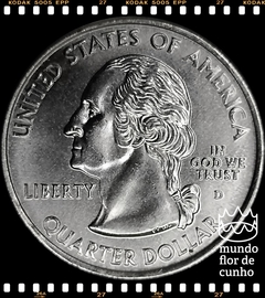 Km 383 Estados Unidos da América Quarter 2006 D XFC # Série dos 50 Estados Norte Americanos: Nebraska © - comprar online