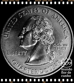 Km 385 Estados Unidos da América Quarter 2006 D XFC # Série dos 50 Estados Norte Americanos: North Dakota © - comprar online