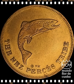 Estados Unidos da América Medalha Husky Oil - Rugged Americans: Chief Joseph # ND (1970) XFC © - comprar online