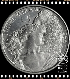 Km 86 Vaticano, Cidade 5 Lire 1966/IV XFC Escassa # Paulo VI © - comprar online