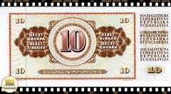 .P82 Iugoslávia 10 Dinara (Nós Temos Mais de Uma Data e/ou Assinatura # Favor Escolher uma Data e/ou Assinatura Abaixo e o Estado de Conservação) P82b P82c