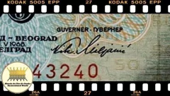 .P83c Iugoslávia 50 Dinara 01/05/1968 FE