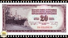 .P85 Iugoslávia 20 Dinara (Nós Temos Mais de Uma Data e/ou Assinatura # Favor Escolher uma Data e/ou Assinatura Abaixo e o Estado de Conservação) P85a.1 P85a.2 na internet