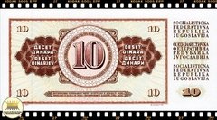 .P87a Iugoslávia 10 Dinara 12/08/1978 FE - comprar online