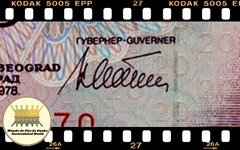 .P88 Iugoslávia 20 Dinara (Nós Temos Mais de Uma Data e/ou Assinatura # Favor Escolher uma Data e/ou Assinatura Abaixo e o Estado de Conservação) P88a P88b na internet