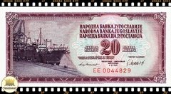.P88 Iugoslávia 20 Dinara (Nós Temos Mais de Uma Data e/ou Assinatura # Favor Escolher uma Data e/ou Assinatura Abaixo e o Estado de Conservação) P88a P88b - Mundo Flor de Cunho | Numismática