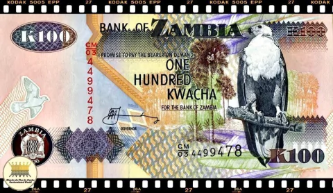 .P38 Zambia 100 Kwacha (Nós Temos Mais de Uma Data e/ou Assinatura # Favor Escolher uma Data e/ou Assinatura Abaixo e o Estado de Conservação) P38f P38g
