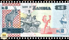 .P56a Zambia 2 Kwacha 2015 FE - loja online