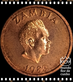 Km 10a Zâmbia 2 Ngwee 1983 FC ® na internet