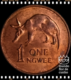 Km 9a Zâmbia 1 Ngwee 1983 XFC ® - comprar online
