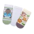 KIT COM 3 PARES DE MEIAS SOQUETE BEBE MENINO 36 17/22 CIA DA MEIA - 13228 - comprar online