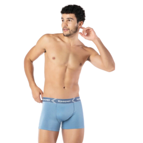 CUECA AD BOXER M/G LYCRA 300 KEEPER - 16253