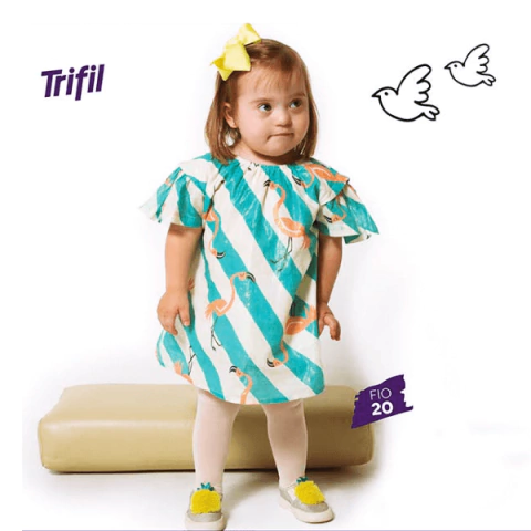 MEIA CALCA BEBE FIO 20 REF 6891 - TRIFIL