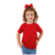 PACOTE COM 6 CAMISETAS INF UNISSEX 1 ao 3 VERMELHA CLASSE - 23972