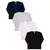PACOTE COM 6 CAMISETAS INF 1/2/3 LISA ML CLASSE - 25027 - comprar online