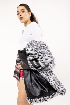 NUEVO! TAPADO DAMNED blanco - comprar online
