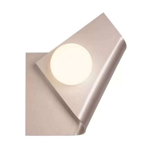 Arandela Papir Ball 25x30x17cm Alumínio Metaldomado 6295