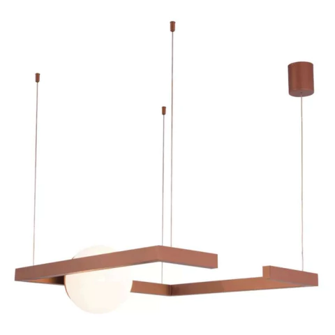 Pendente Kellua Sfera 20x60x60cm Metal Metaldomado 5868