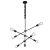 Pendente Nordecor Atomus 2077 Preto