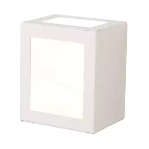 Arandela Korre 12x10x8cm Metal e Vidro Metaldomado 5892