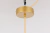 Pendente Nordecor Nitt Fosco 2587 Ouro Fosco - Ilumilar Lustres