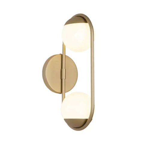 Arandela Sole Oval 35x10x17cm Metal Metaldomado 6076