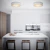 Plafon Newline Sushi 6xe27 Branco ST20201BT - comprar online