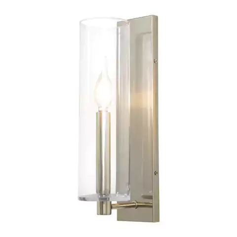 Arandela Arbo 37x9x14cm Alumínio e Vidro Metaldomado 6400