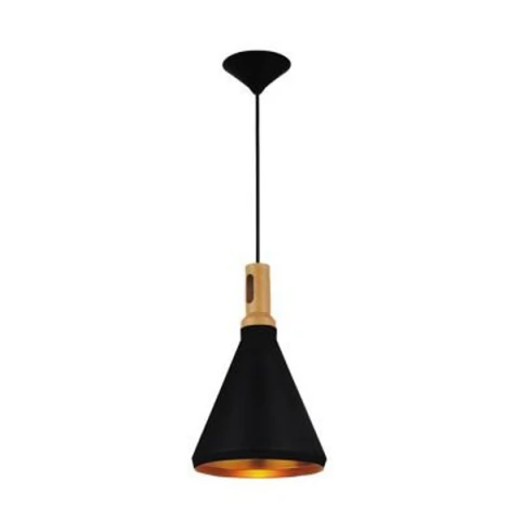 Pendente Aloeu Mantra 30365 Preto e Dourado