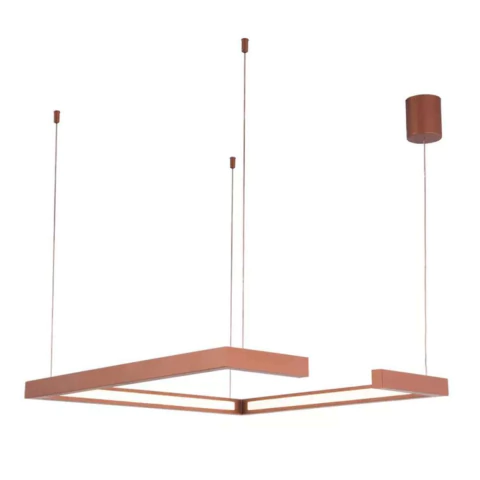 Pendente Kellua LED 14,4W 2700K Bivolt 20x60x60cm Metal Metaldomado 5870