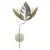 Arandela Wild Fall Cal 64x36x9cm Alumínio e Folhas de Ouro Metaldomado 6425