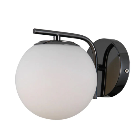 Arandela Bella Iluminação Petit Poá SQ005B Cromo Negro