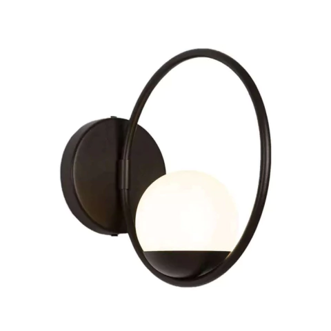 Arandela Sole 25x10x25cm Metal e Vidro Metaldomado 6078